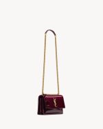 YSL SUNSET small in patent leather - Image 2